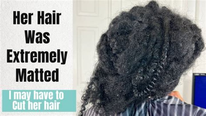 How do you fix matted weave?
