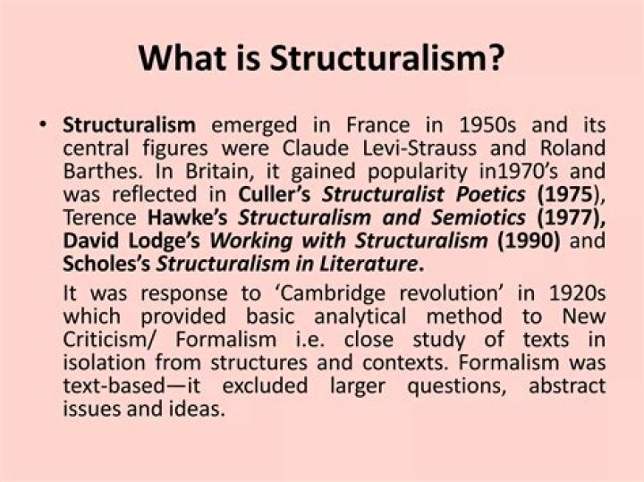 What is Levi-Strauss structuralism theory?